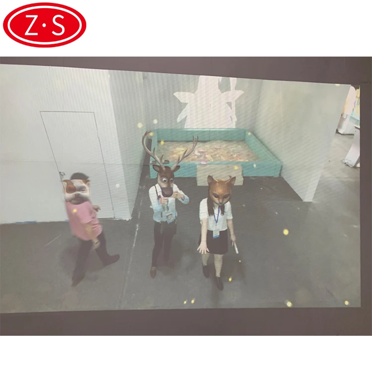 
Amazing interactive kids game somatosensory interaction animal interactive wall games 