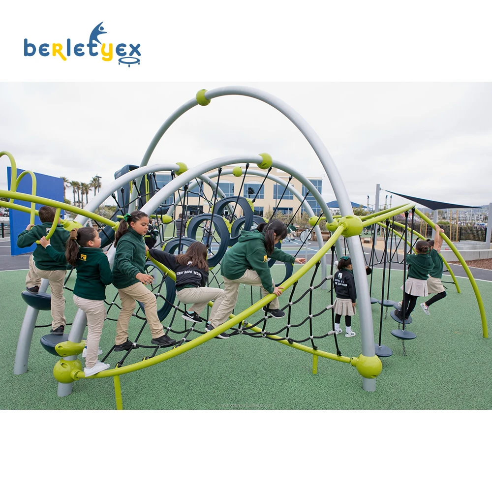 Berletyex giants magical climbing net kids indoor playground equipment commercial prices