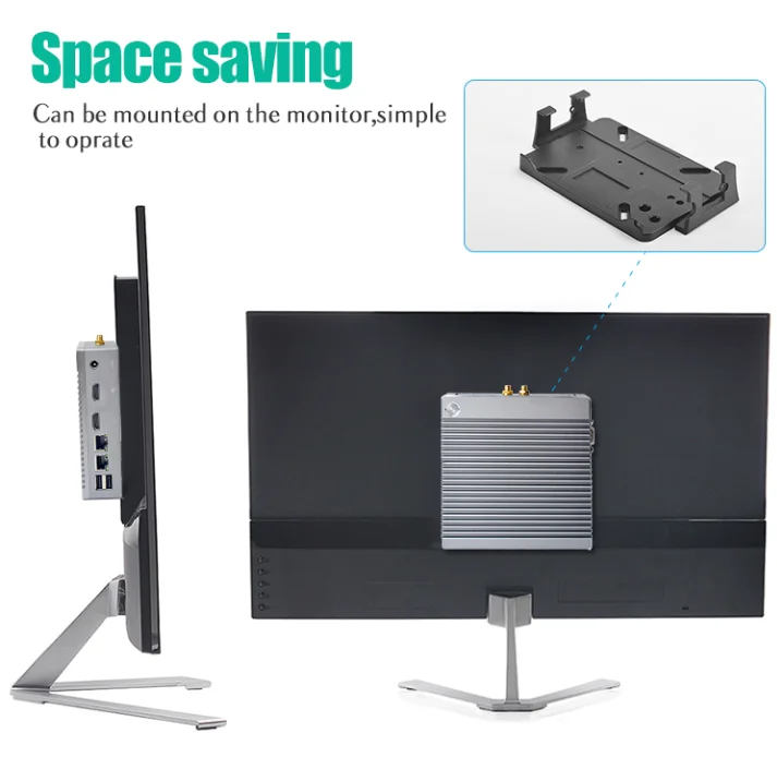 Good Quality computer from China Barebone PC with VESA MOUNT