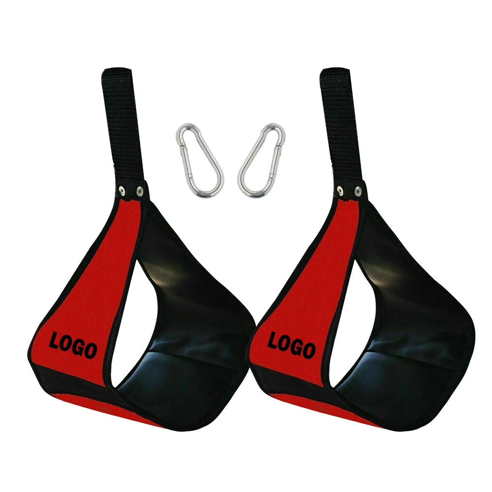 Custom Logo Swing Hanging AB Straps Customized Nylon Fitness Equipment for Chin up and Weight Lifting