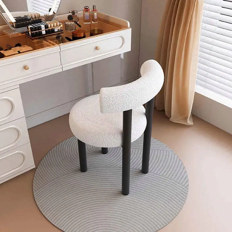 Fabric Chair With Metal Leg Anthracite Baquer