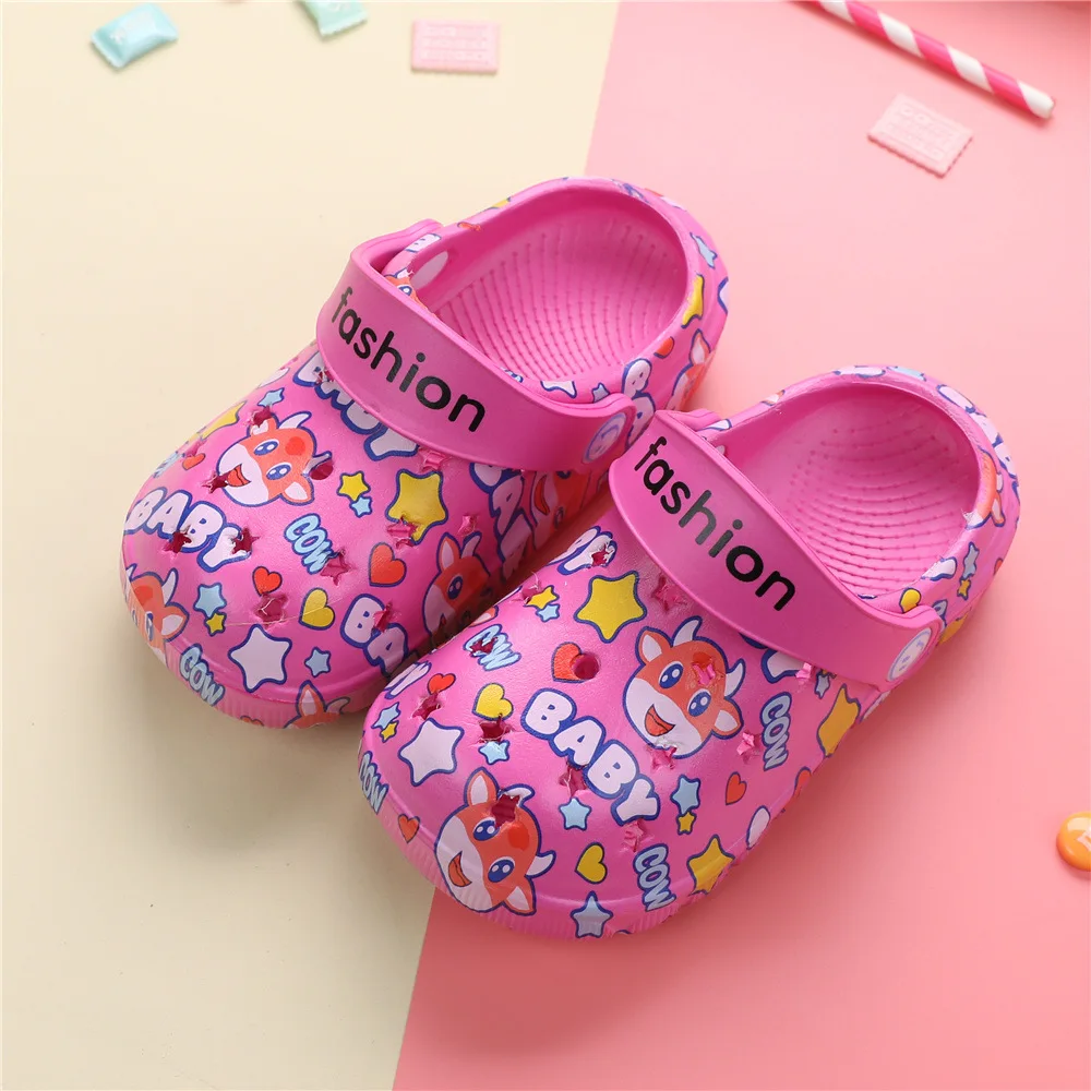 2021 New Stylish Wholesale Childrens Toddler Kids Cheap Garden Croc Shoes Baby Girl Slippers Discount Kids Shoes