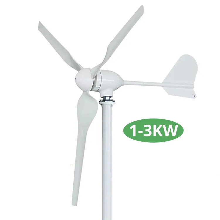 Sunway 1000w 2000w 3000w 48v horizontal wind turbine 1 kw 2kw 3kw for sale