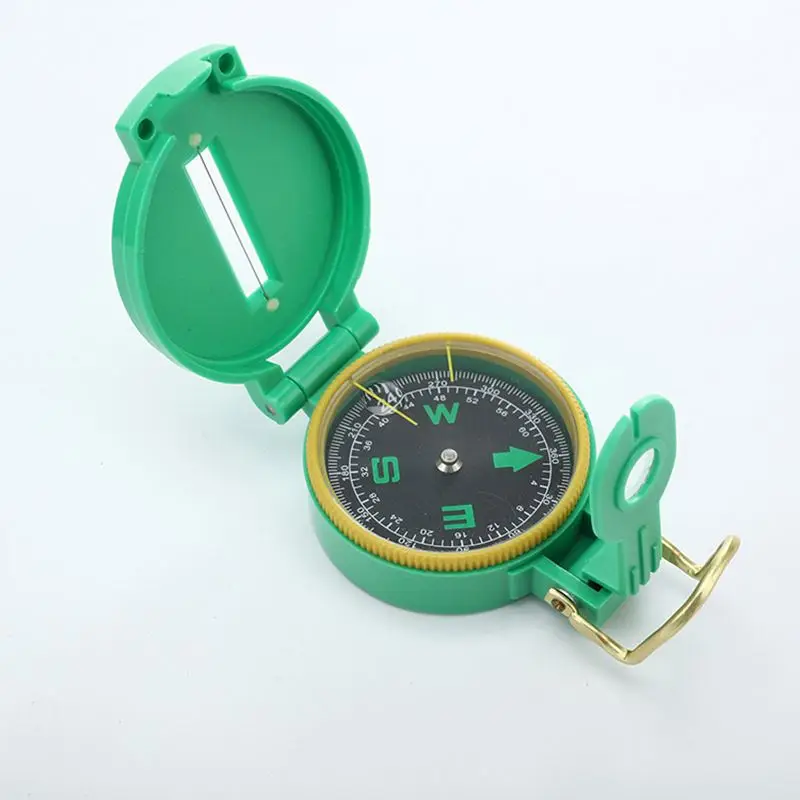 Brujula Compass Portable Metal Waterproof  Compass Flip-Open Pocket Watch Compass for Outdoor Camping Hiking Navigation