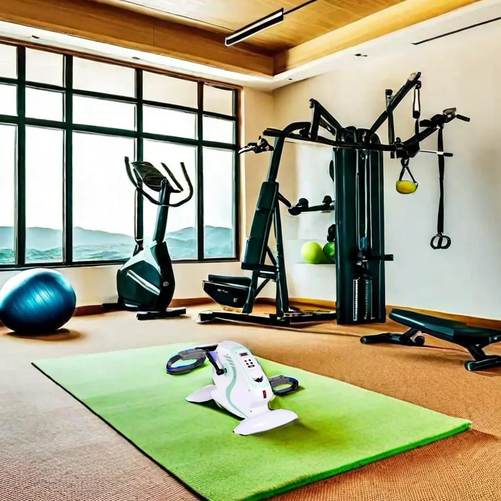 Electric Pedal Exerciser Mini Exerciser Bike Rehabilitation Training Machine For Elderly Arm And Leg