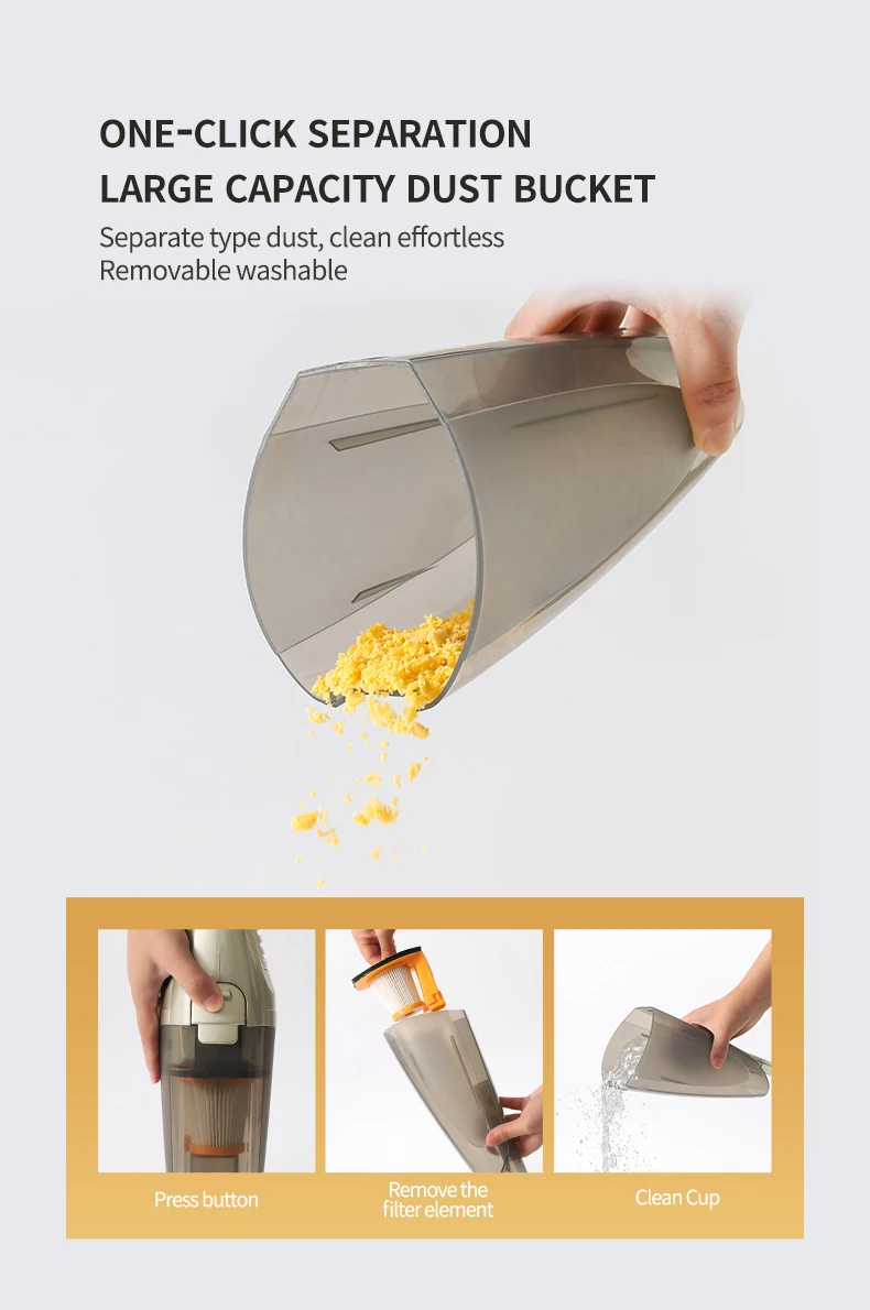 Factory Direct Sale Electric Handstick 2 in 1Vacuum Cleaner For Home Clean