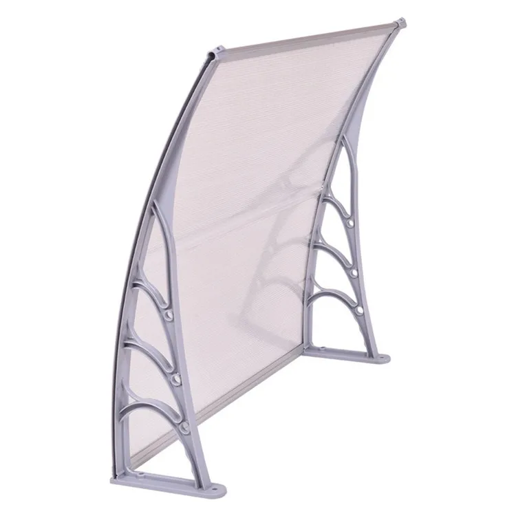 
Front door decoration home using wholesale solid polycarbonate door awnings 