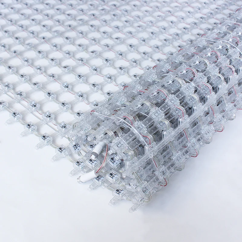 DMX Outdoor LED Square Shape light product DMX512 led pixel light led mesh screen stage lighting