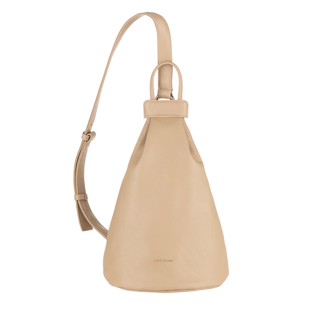 2022 Hot Sale LC VENTURES5 VASE SLING BAG having a elegant and flexible curved shape reminiscent of a vase