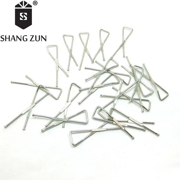 Wholesales X-Shape stainless steel suspender clips for shirt copper metal shirt packaging clips on collars for shirts