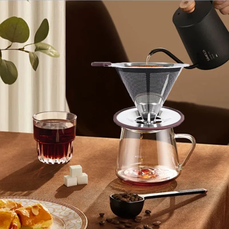 Hot Selling Stainless Steel Coffee Filter Cup Premium Coffee Strainer