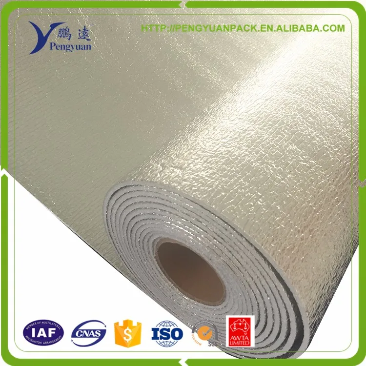 
High quality Double-side Aluminum foil with 3mm EPE Foam insulation material IN STOCK 