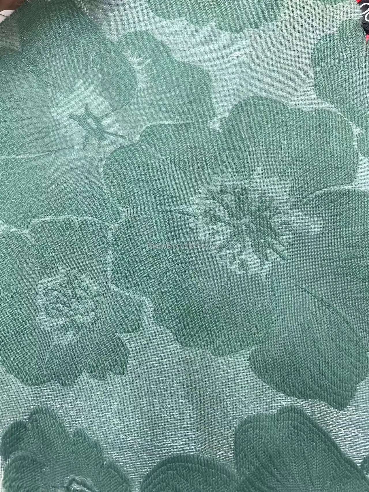 Shiny Jacquard Brocade fabric embroidery fabric for dress coat
