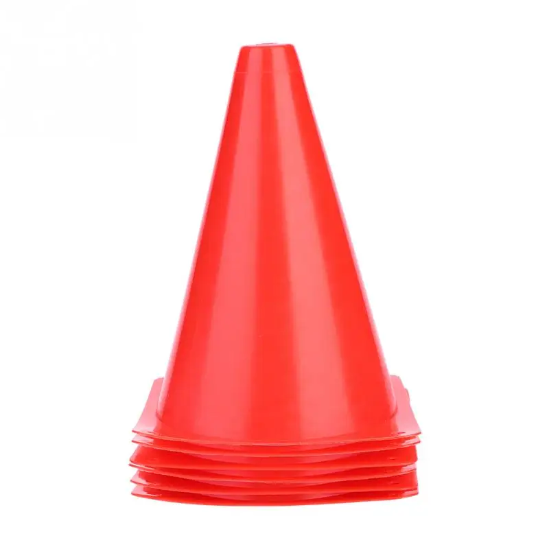 Soccer Trainning Cone  18cm Sport Ground Training Marker  Slalom Skate Pile Cup PE Soccer Cone Football Training Equipment