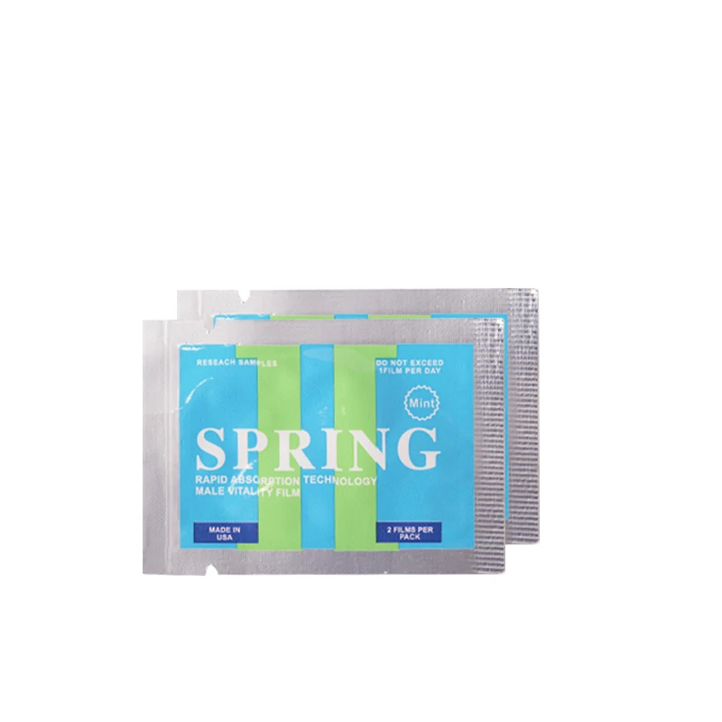 Factory Price Sex Pill Herbal Supplement Energy Power Support Penis Enlargement Mint Film Wig Box Packaging