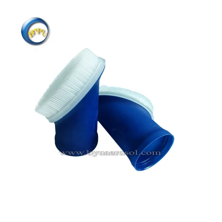 Горячая распродажа пластиковая крышка для очистки пенопластовых банок аэрозольной щетки