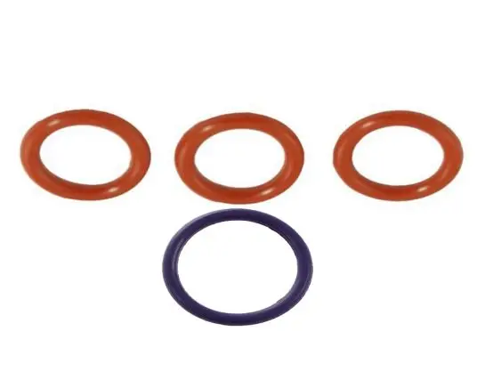 High quality o-ring Food grade high temperature resistant colorful transparent silicone O-ring Rubber O-ring