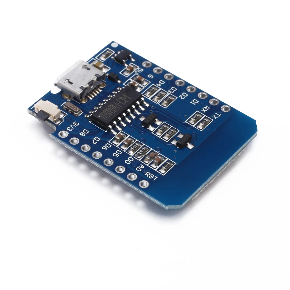 ESP8266 ESP-12 ESP-12F ESP12F CH340G CH340 V2 USB WeMos D1 Mini WIFI Development Board NodeMCU Lua IOT Board 3.3V With Pins