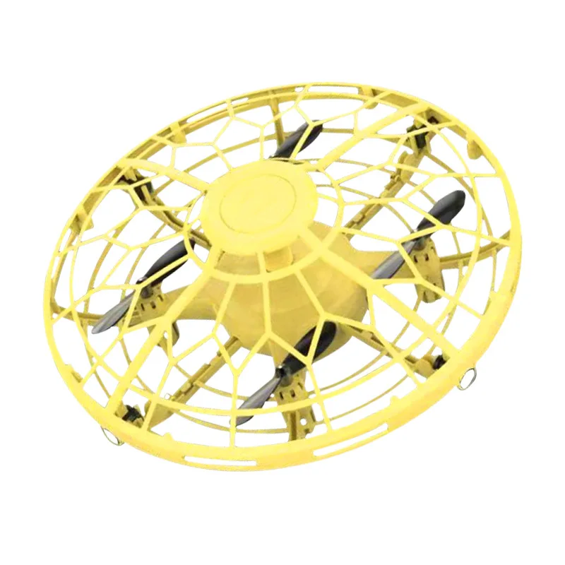 S338 Luminous UFO Ball Rotating Induction Hover Orb Saucer Nova Drone Boomerang Balls Spinner Hand Control Led Flying Ball