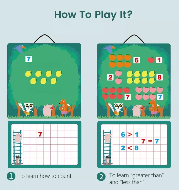 New Products Math Preschool Learn Math Learning Toy Educational Games For Children