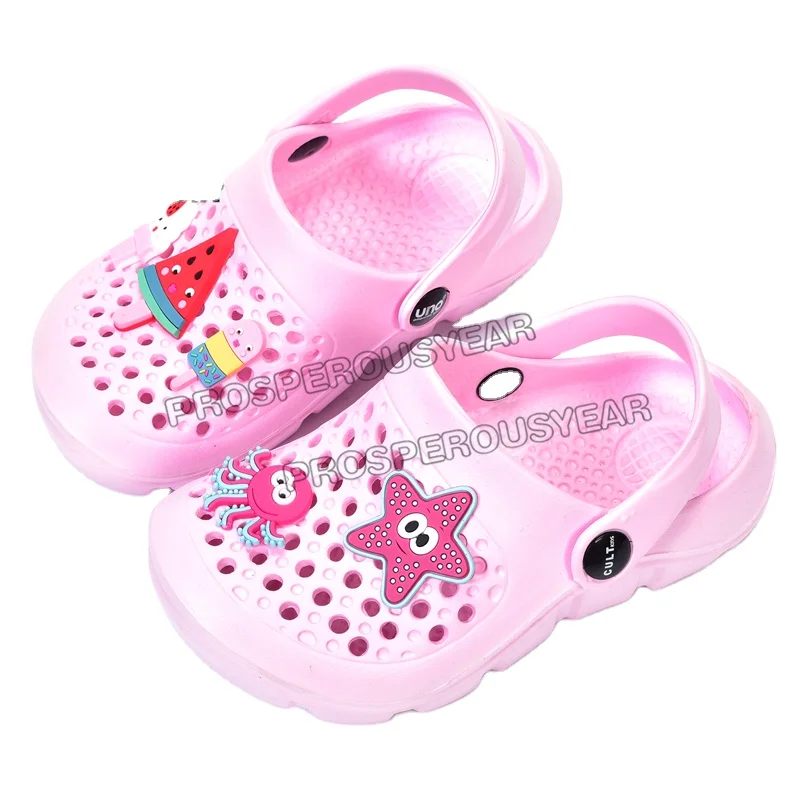 Унисекс, Лидер продаж, низкая цена, один доллар, детская обувь для забивания и сандалии, тапочки, слипоны, обувь