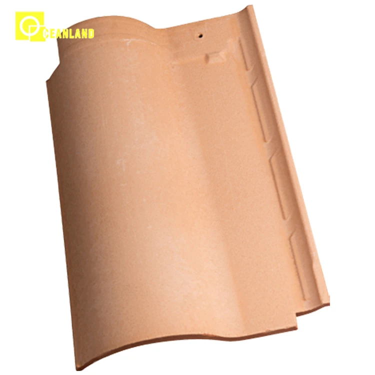 chinese ceramic roof tilel factory direct sale porcelain roof tile color