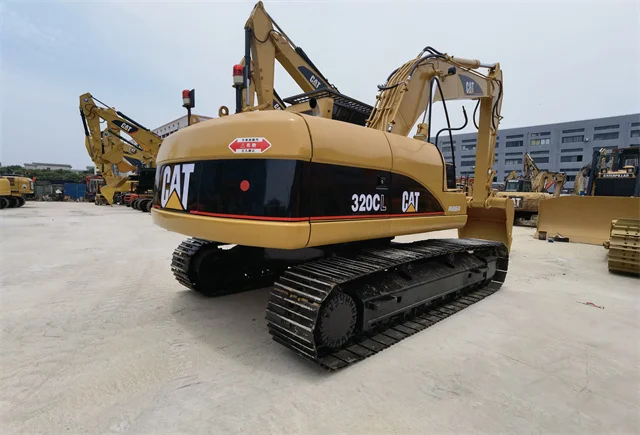 Used heavy machine 320CL Japan original 320C 320DL 320D 320CL crawler excavator on sale in Shanghai