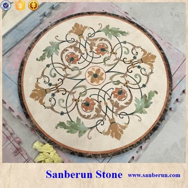 waterjet marble mosaic tile For Hotel