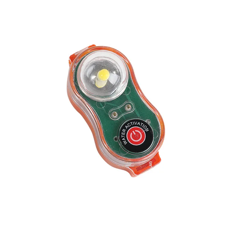 MED approved led lithium battery marine water activated led life jacket light