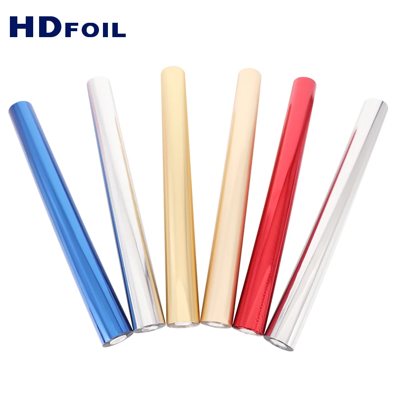 2022 Factory Direct Price Gold Silver Brighter Color Paper Plastic Hot Stamping Foil