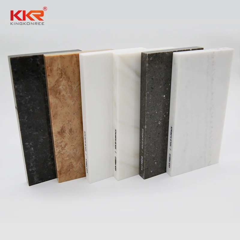 Высококачественные Индивидуальные Твердые поверхностные листы толщиной 30 мм простые белые полимерные каменные плиты для стеновой панели