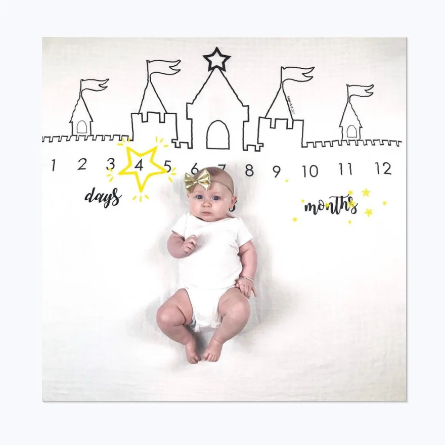 Baby Children Kids Memorial Photo Props Letters Road Background Photography Cushion Decorative Cloth Carpet Mat