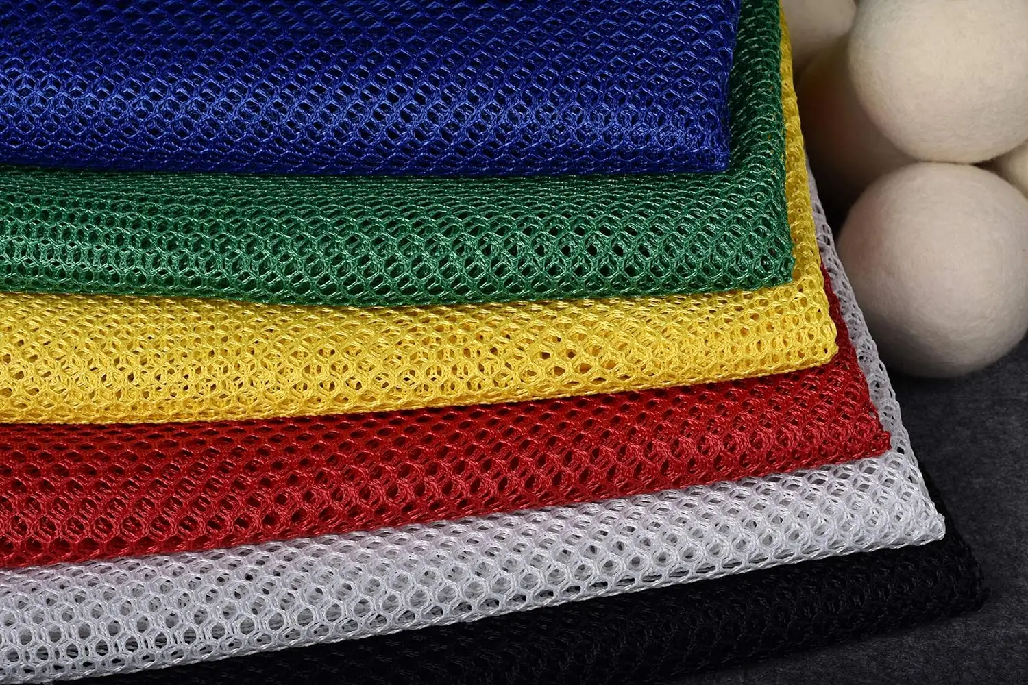 Hot Home Foldable Drawstring Seal Can Be Machine Washable Large Capacity White Small Mesh Laundry Bag