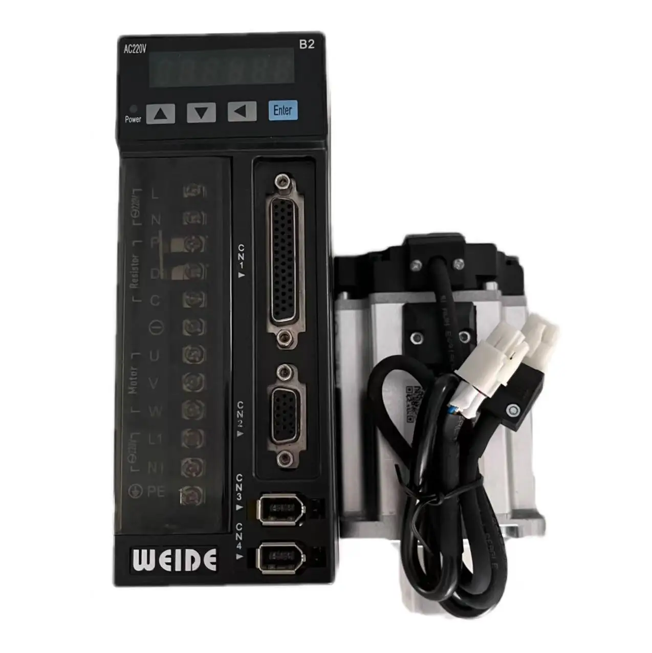 Weide B2 Series Universal Servo Driver 0.1-7.5KW Position/Speed/Torque/Inner speed Control RS485 Modbus Communication