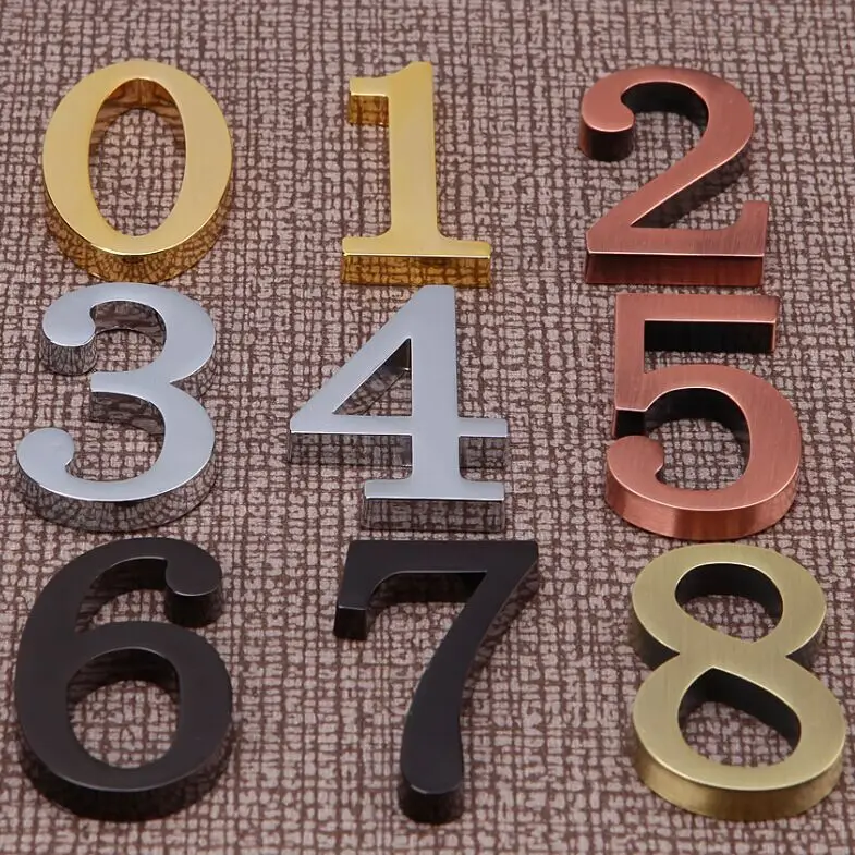 Красивый дешевый логотип на заказ, номер двери отеля, логотип на заказ, металлический налет, буквы, номера дома для отеля