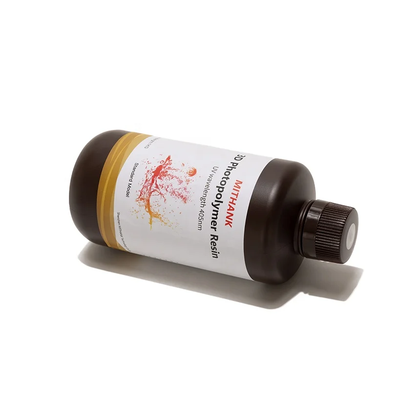 Manufacturer 405nm Transparent Resin 1000ML UV Photosensitive Resin for LCD/DLP 3D Printing Transparent Resin