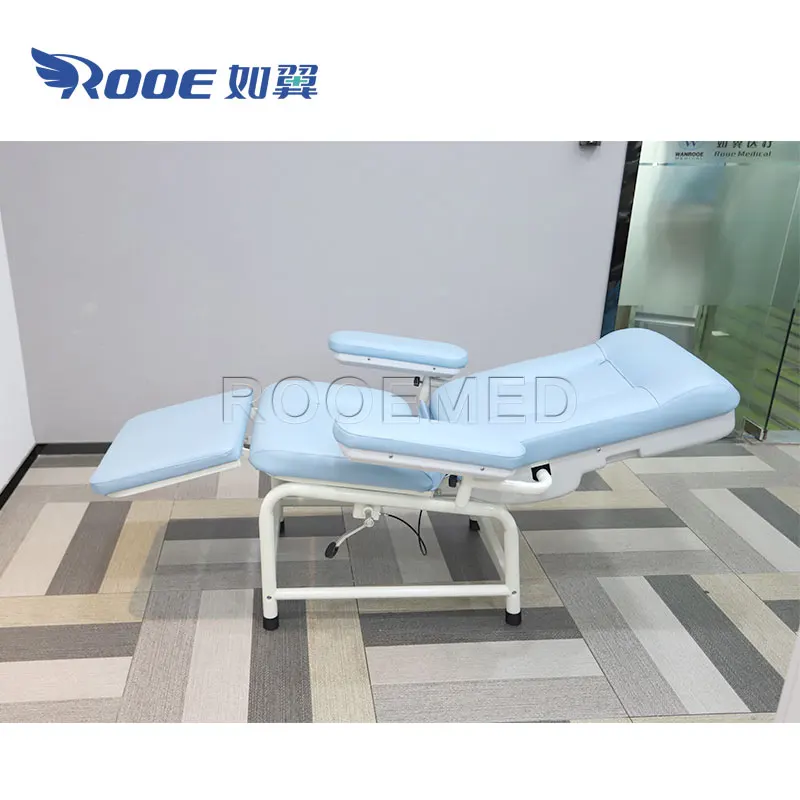 BXS105 Medical Equipment Manual Adjustable Blood Phlebotomy Dialysis Chair Blood Donor Chair