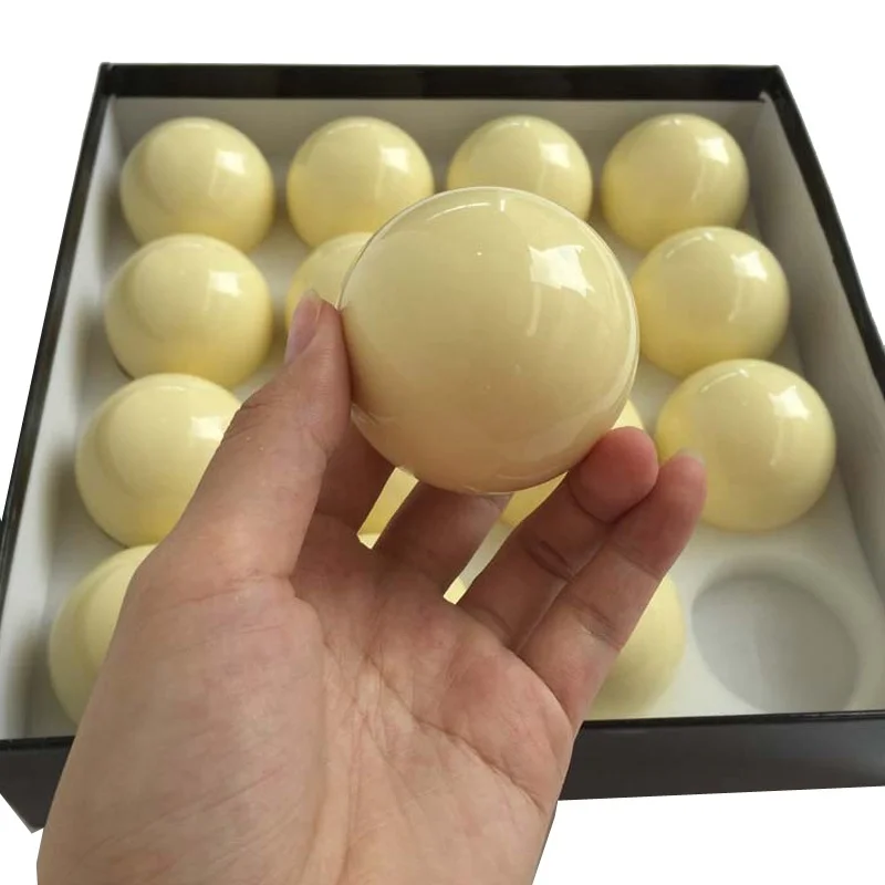 xmlivet White Ball for Billiard Table 57.25mm Resin Pool cue ball High Quality billiard accessories