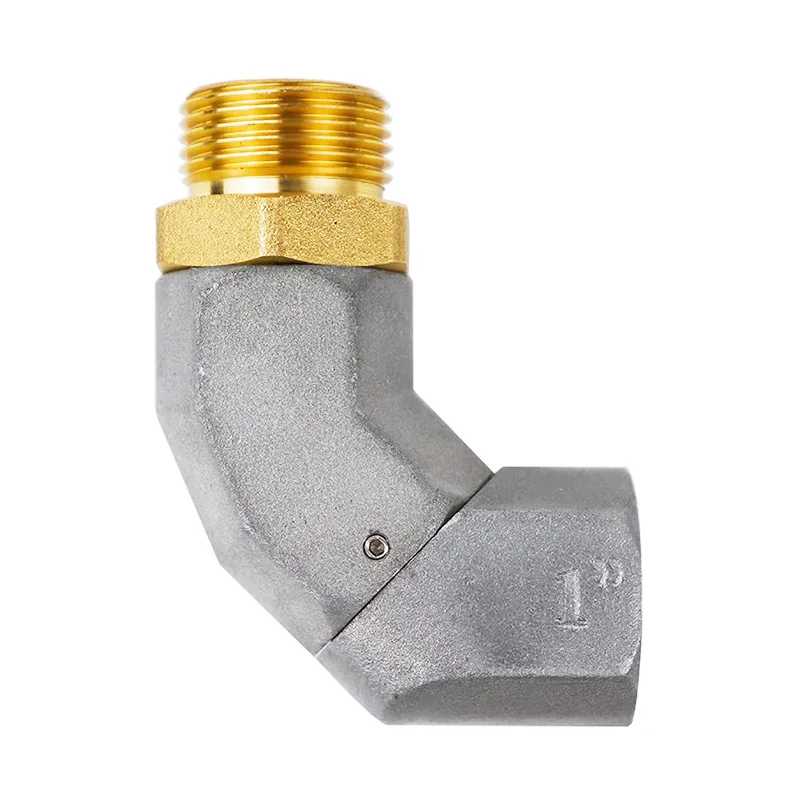 3/4 Inch Fuel Hose Swivel 360 Rotating Connector for Fuel Nozzle Multi Plane Fuel Plane Swivel