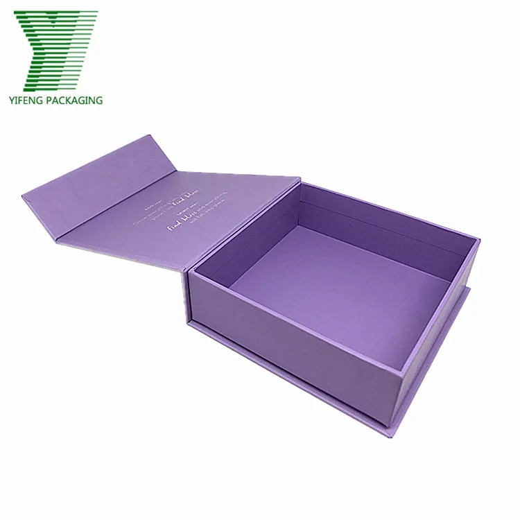 Изготовленным на заказ логосом небольшой бумажный картон фиолетовый леди подарочная упаковка плетенном браслете кулон Флокированная коробка для ювелирного кольца