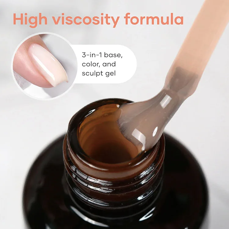 Оптовая продажа высокое вязкость 3 в 1 резиновое покрытие для покрытия гель 129 цвета леопластовый частная марка веганское Базовое