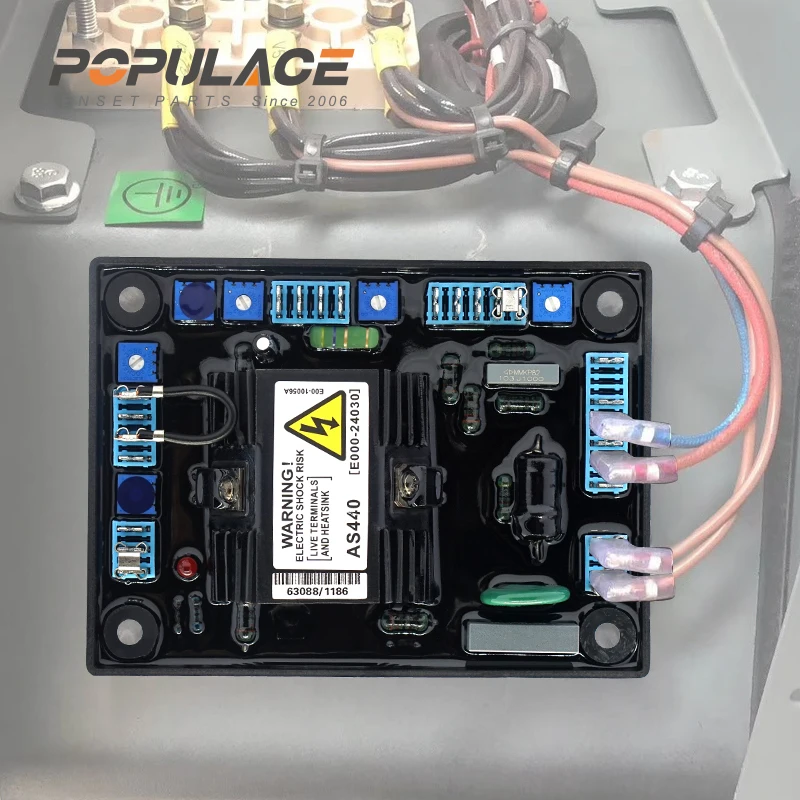 New Arrivals Petrol Generator Spare Parts Remote Control Avr for Generator Universal Avr AS440 Voltage Regulator for Generator