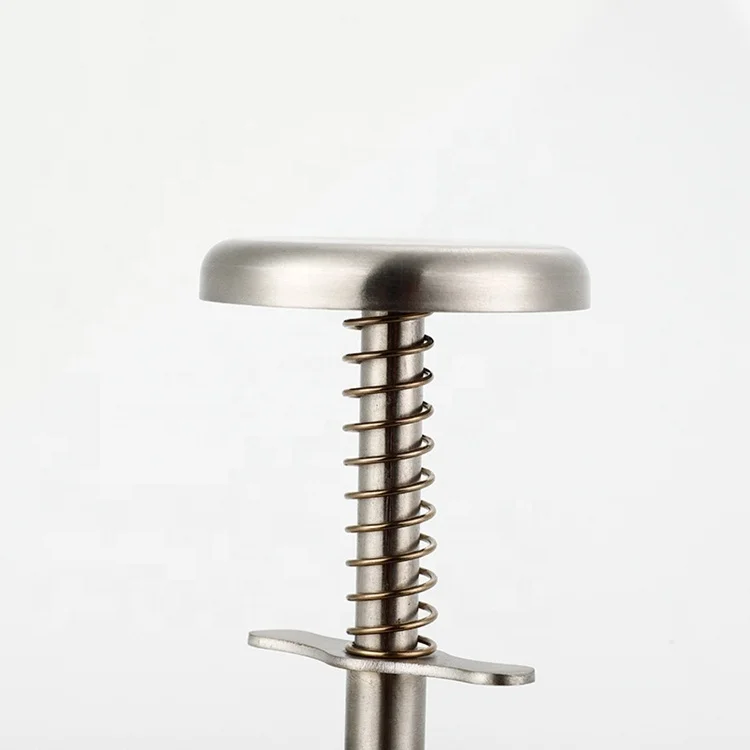 Factory Price 304 Stainless Steel Round Patty Press Home Kitchen Gadgets BBQ Grill Camping Tools