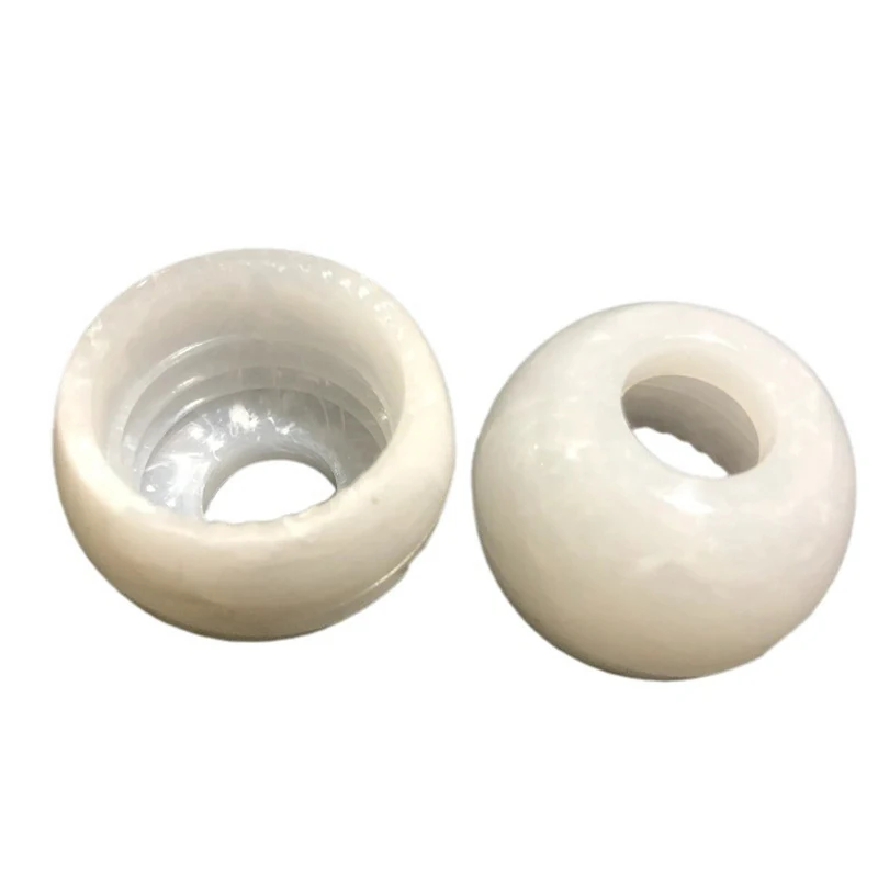 Mescente OEM Wholesale Factory Luxury Imitation Marble Texture 22 Screw Perfume Bottle Cap