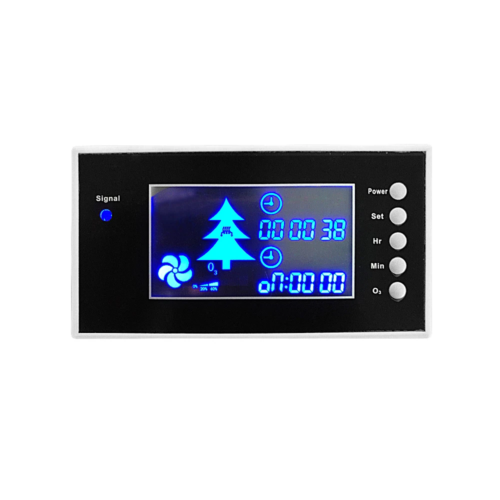 Qlozone LCD panel 10g/h quartz ozone machine wholesale smart control ozone generator for food