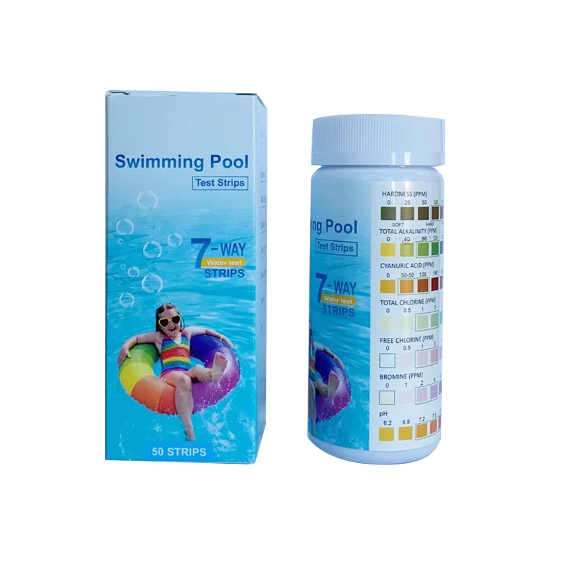 Swimming Pool High Quality Water Test 7 Item Rapid Test Strips
