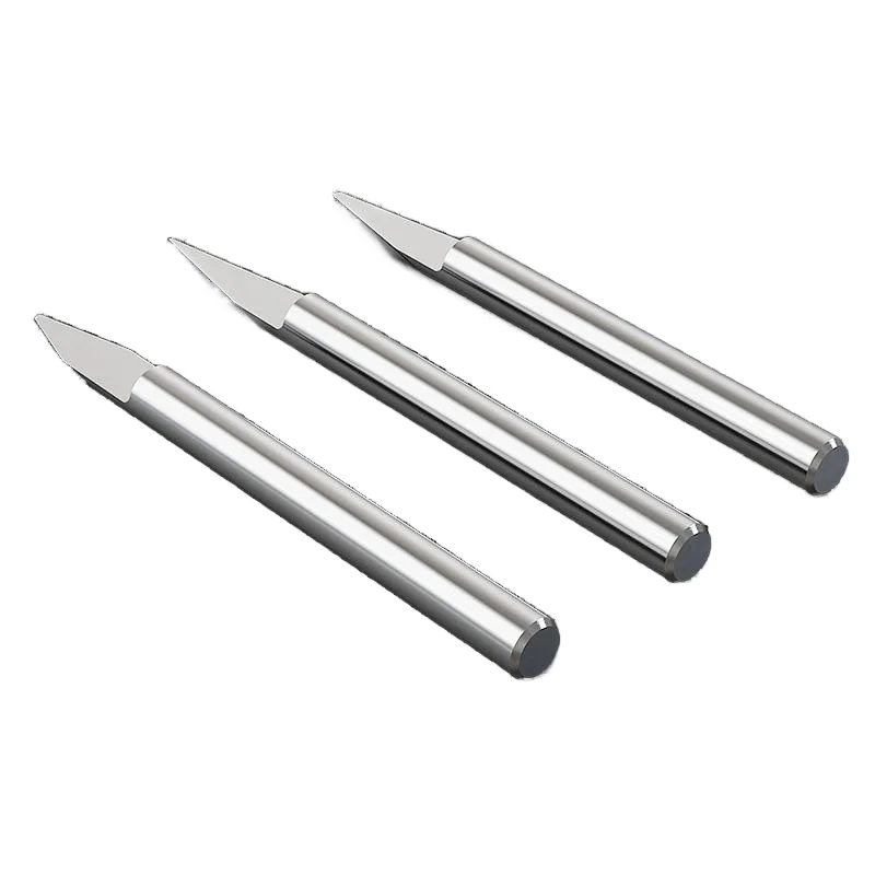 1/8 Shank Round bottom Engraving Bit for 3D Carving CNC Router tools 3A carbide overall length 38mm