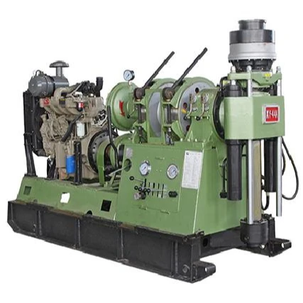 Wireline diamond core drilling rig XY-44A spindle type exploration drill machine 1000m drilling capacity diesel engine