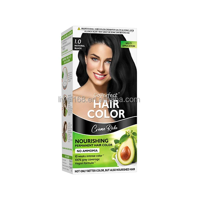 Cosmetics Manufacturer Professional Hair Color Cream Private Logo Magic Hair Dye Cream Best Hair Color Cream