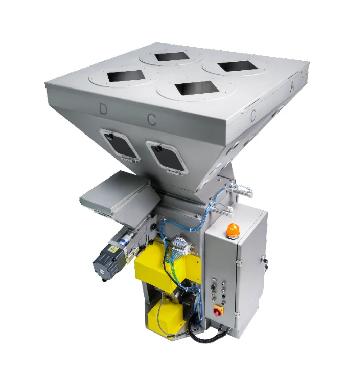 Large Vertical Blender High Precision Blending And Mixing Unit Auto Plastic Mixer